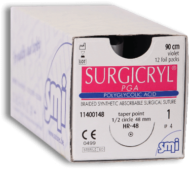 Fil de suture SMI Surgicryl PGA 3/0